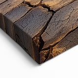 Desert Landscape Art - Sunrise Over Cracked Earth Canvas Print