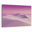 Southwestern Desert Art - Lavender Sand Dunes with Soft Pastel Sky