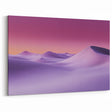 Southwestern Desert Art - Radiant Lavender Dunes at Twilight