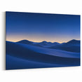 Desert Landscape Art - Twilight Dunes Under a Starry Sky