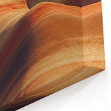 Striped Desert Hills - Vibrant Southwestern Canvas Landscape