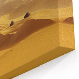 Golden Desert Expedition - Dune Buggy Adventure Canvas Art