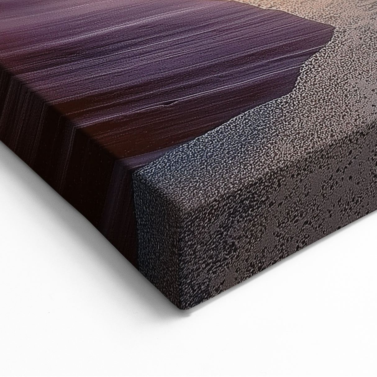 Sunlit Canyon Passage - Dramatic Desert Sandstone Wall Art
