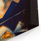 Camping Under the Stars Wall Art - Milky Way and Mountain Scene