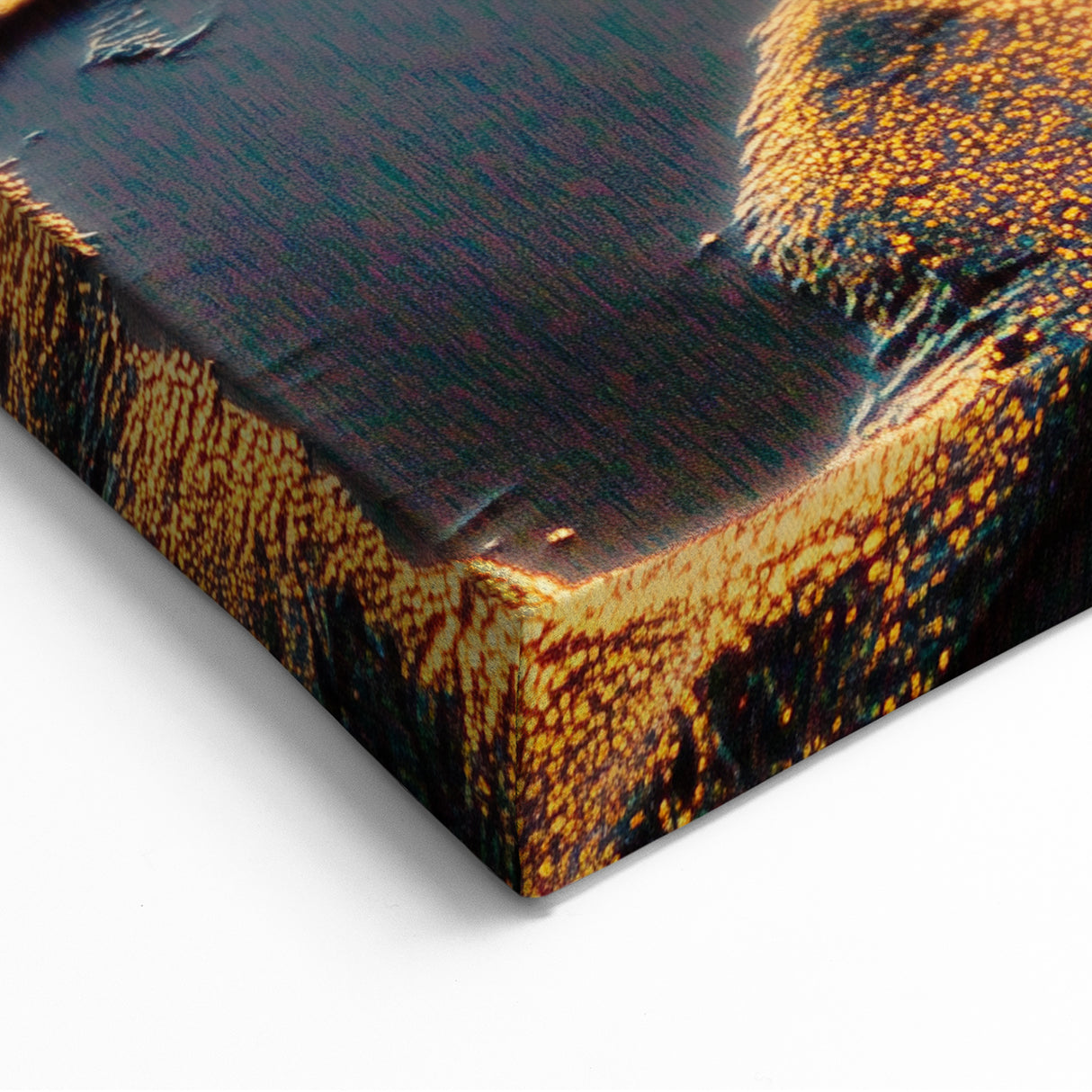 Coastal Sunrise Wall Art - Golden Beach and Ocean Reflections
