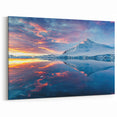 Polar Region Art Prints - Antarctic Sunset Reflections
