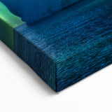 Glacier Ice Art Prints - Aurora Over Antarctic Iceberg