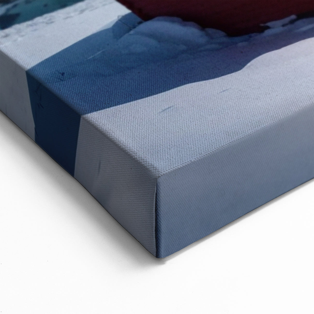 Antarctica Wall Art - Aurora Over Snowy Mountains and Cabin