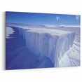 South Pole Art Posters - Towering Ice Wall in Antarctica