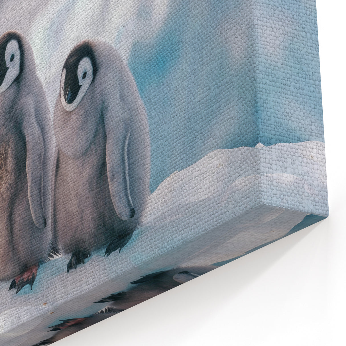 Penguin Art Prints - Adorable Emperor Penguins in Antarctica