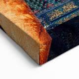 Intricate Beijing Ceiling Wall Art - Ornamental Temple Design