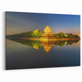 Tranquil Beijing Reflection Wall Art - Imperial Tower