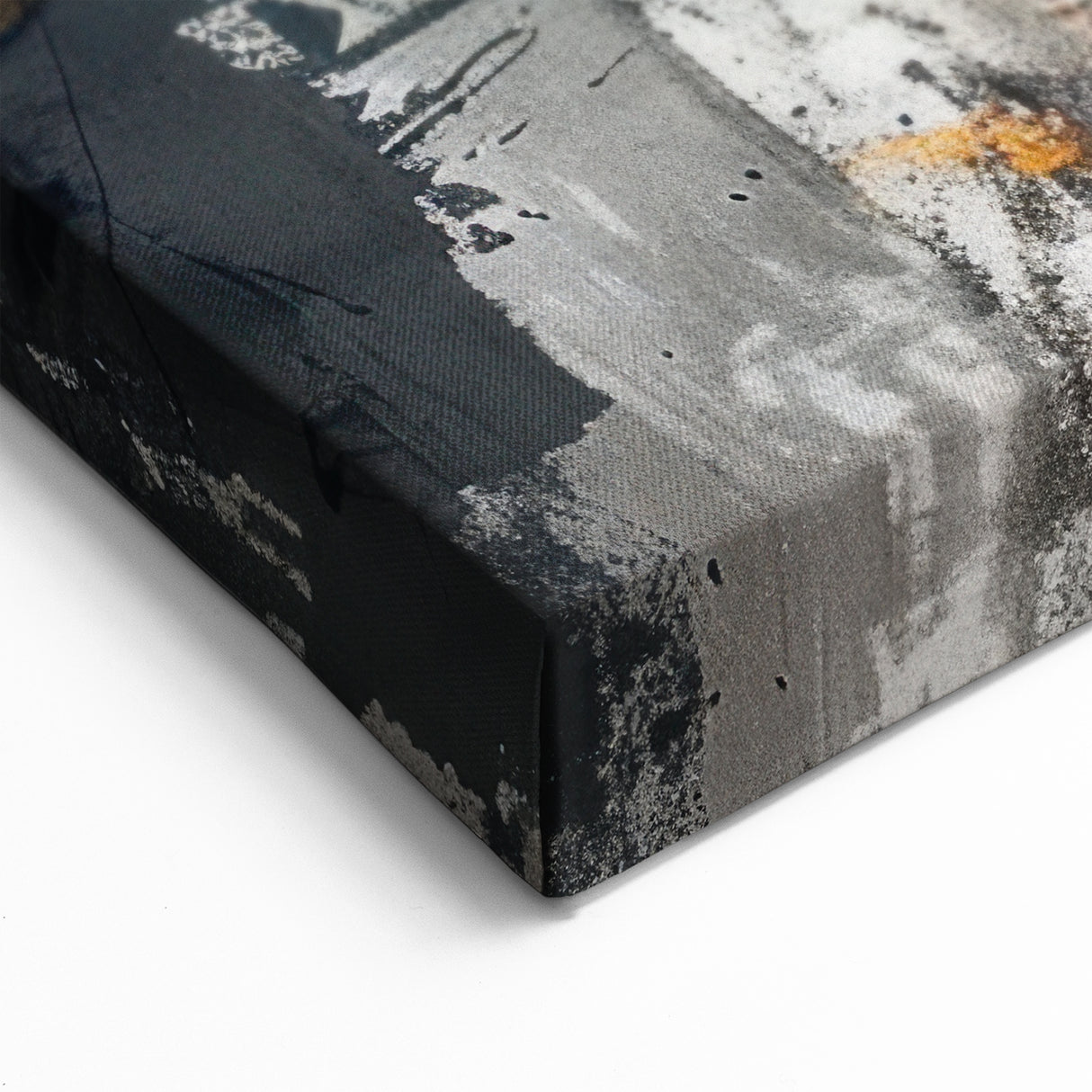 Urban Cougar Wall Art - Abstract Wildlife Canvas Print for Modern Decor