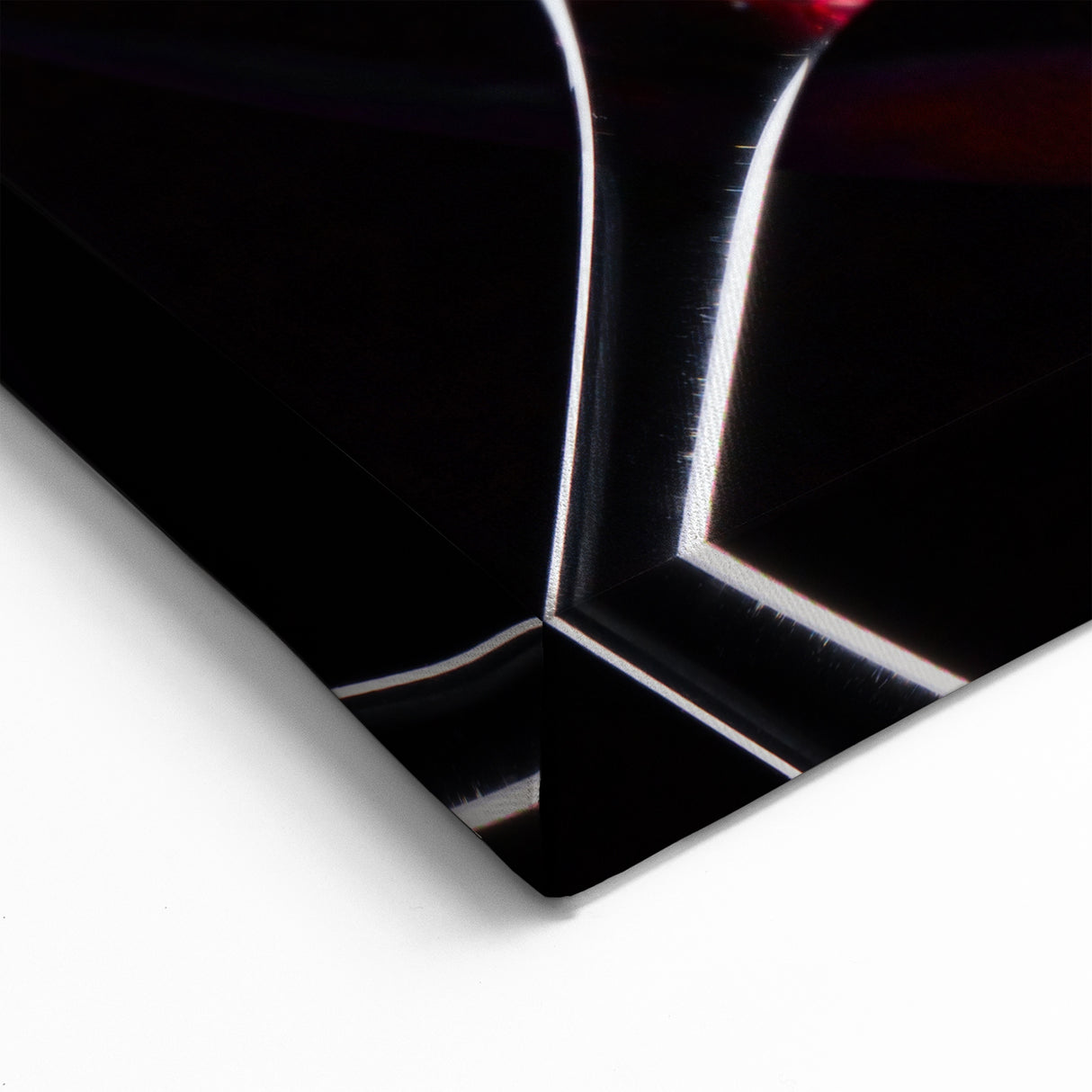 Red Wine Elegance - Modern Kitchen Art for Sophisticated Decor