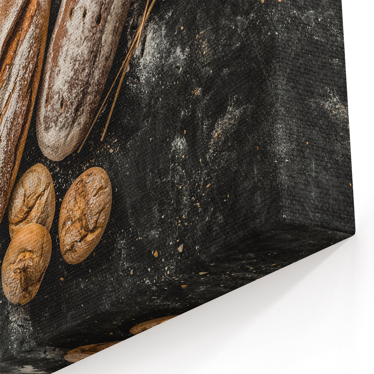 Rustic Artisan Bread - Bakery-Inspired Wall Art for Kitchen