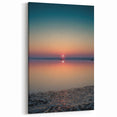 Serene Sunset Office Wall Art - Tranquil Corporate Canvas Print