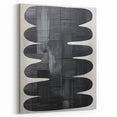 Contemporary Dining Art Pieces - Black & White Textured Abstract