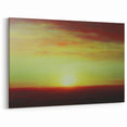 Modern Office Art - Abstract Sunset Landscape Canvas Print