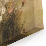 Vintage Wildflower Meadow Art – Classic Floral Landscape Print