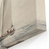 Vintage Sailing Boat Art – Classic Nautical Seascape Wall Print