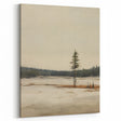 Vintage Winter Landscape Art – Classic Snowy Countryside Print