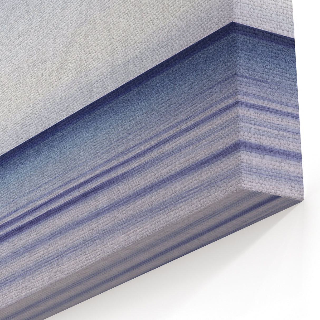 Tranquil Ocean Office Wall Art – Modern Blue Gradient Seascape