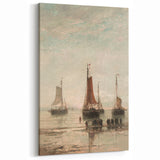 Vintage Sailing Ship Art – Classic Coastal Seascape Wall Print