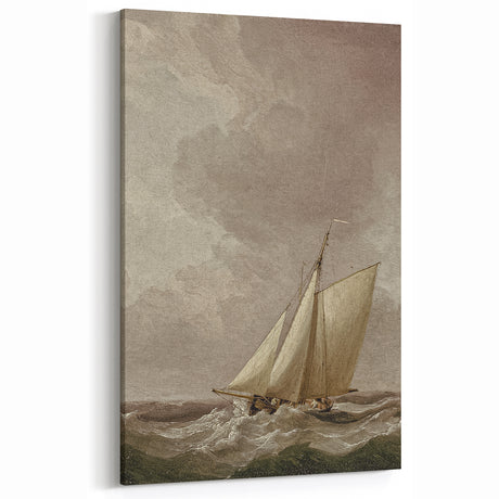 Vintage Sailing Ship – Historic Ocean Voyage Wall Art Print