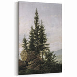 Vintage Forest Landscape – Classic Nature Wall Art Print