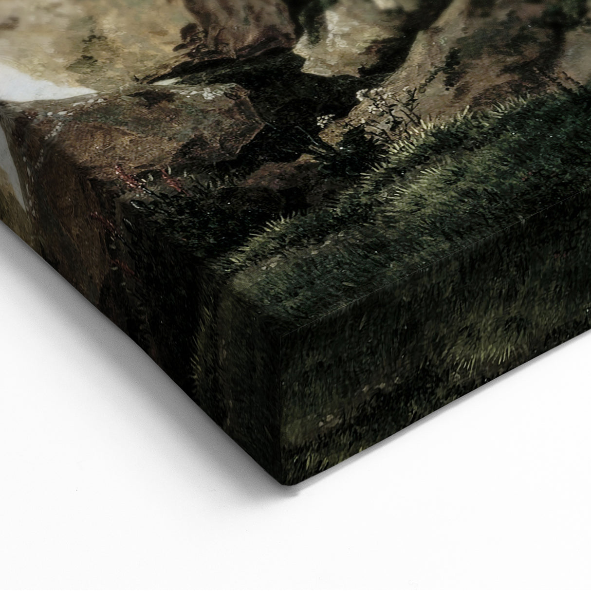 Vintage Forest Landscape – Classic Nature Wall Art Print
