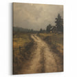 Vintage Country Road – Rustic Landscape Wall Art Print