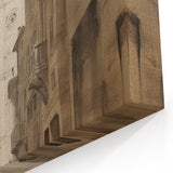 Historic European Cityscape – Vintage Landscape Wall Art