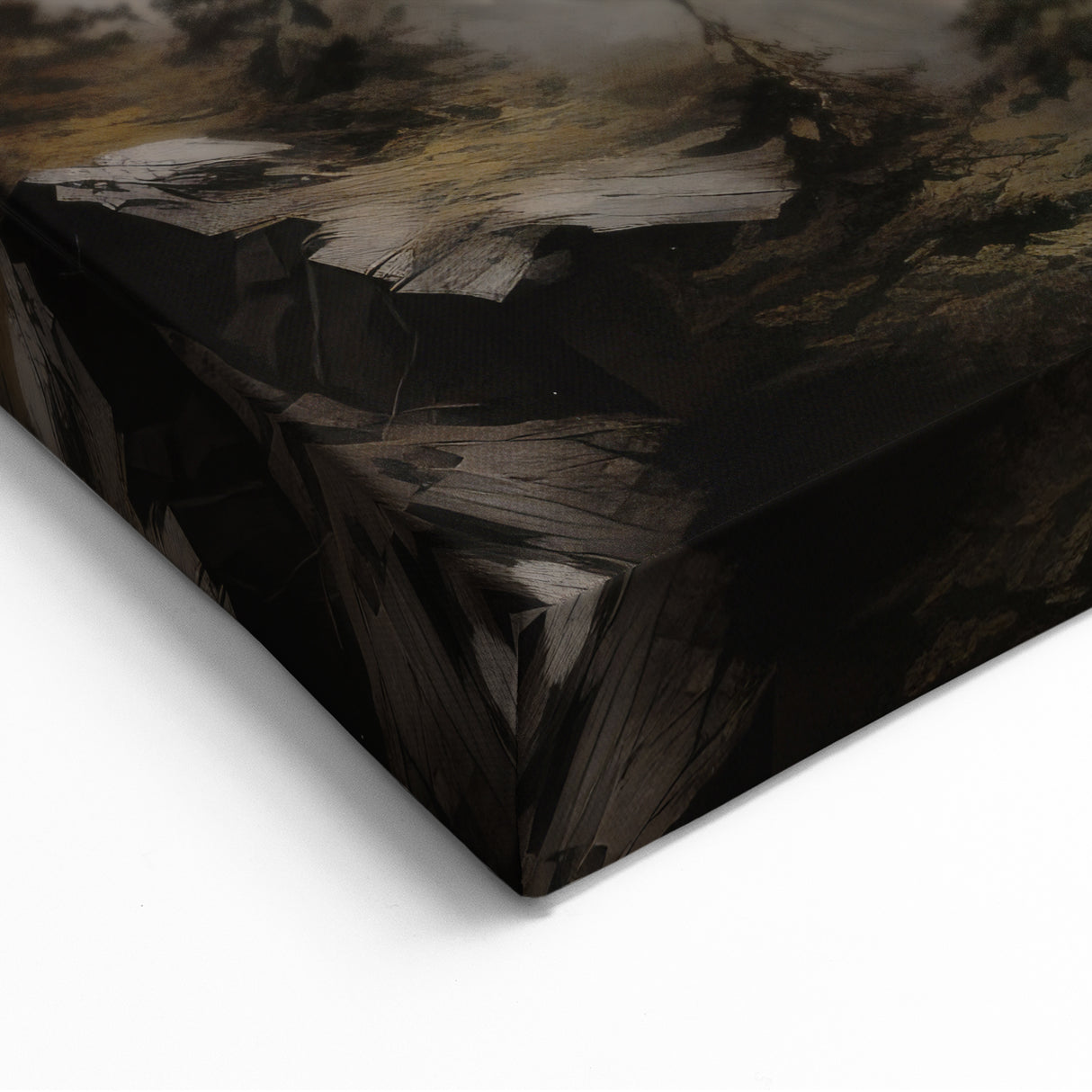 Misty Mountain Peaks – Vintage Landscape Wall Art for Nature Lovers