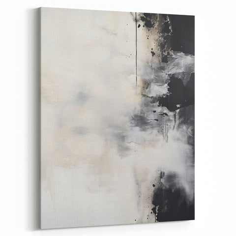 Framed Dining Room Prints – Black and White Abstract Wall Art