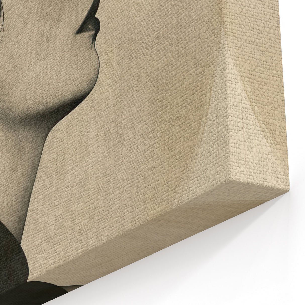 Elegant Dining Room Wall Art - Modern Black & White Portrait Print