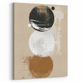 Minimalist Geometric Wall Art - Abstract Dining Room Canvas Print