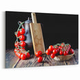 Rustic Tomato Kitchen Wall Art – Modern Canvas & Framed Print