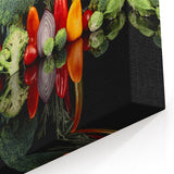 Fresh Vegetable Still Life – Modern Canvas & Framed Prints