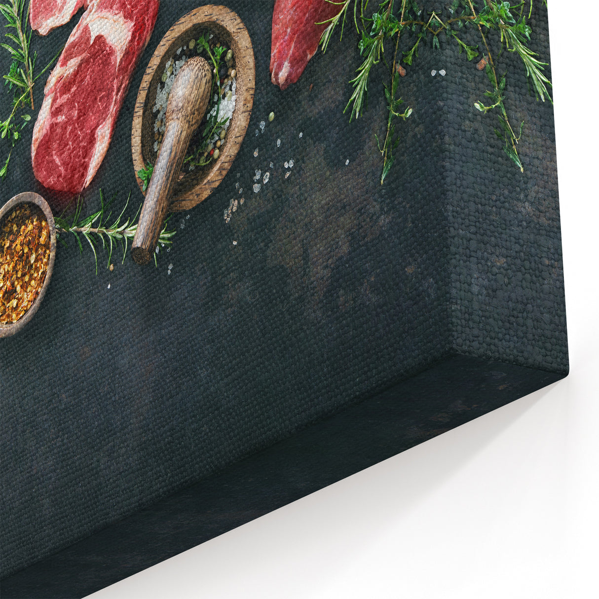 Steakhouse Butcher Art – Premium Kitchen Canvas & Wall Print