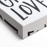 Inspirational Typography Poster - "Do Small Things" Canvas Art