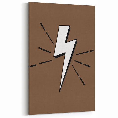 Lightning Bolt - Boys Room Wall Art Kids Wall Art Prints