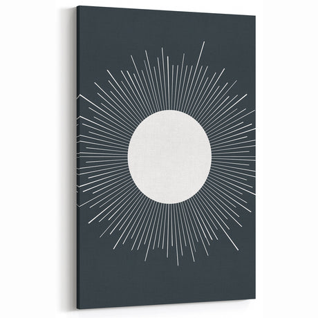 Radiating Sun - Boys Room Wall Art Kids Wall Art Prints