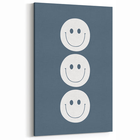 Smiley Faces - Boys Room Wall Art Kids Wall Art Prints