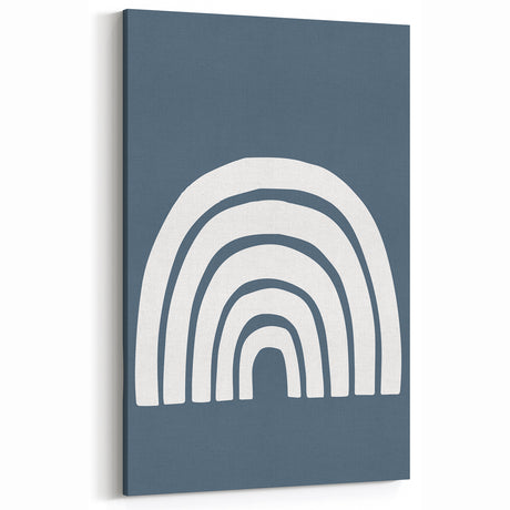 Minimalist Rainbow - Boys Wall Art Kids Room Decor
