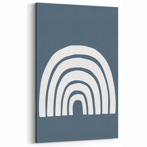 Minimalist Rainbow - Boys Wall Art Kids Room Decor