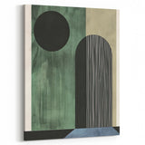 Acrylic Dining Room Artwork - Geometric Canvas Art for Dining Area