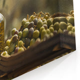 Mediterranean Olive Oil Art – Rustic Kitchen Still Life Print