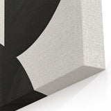 Black & White Wall Art – Modern Geometric Dining Room Print