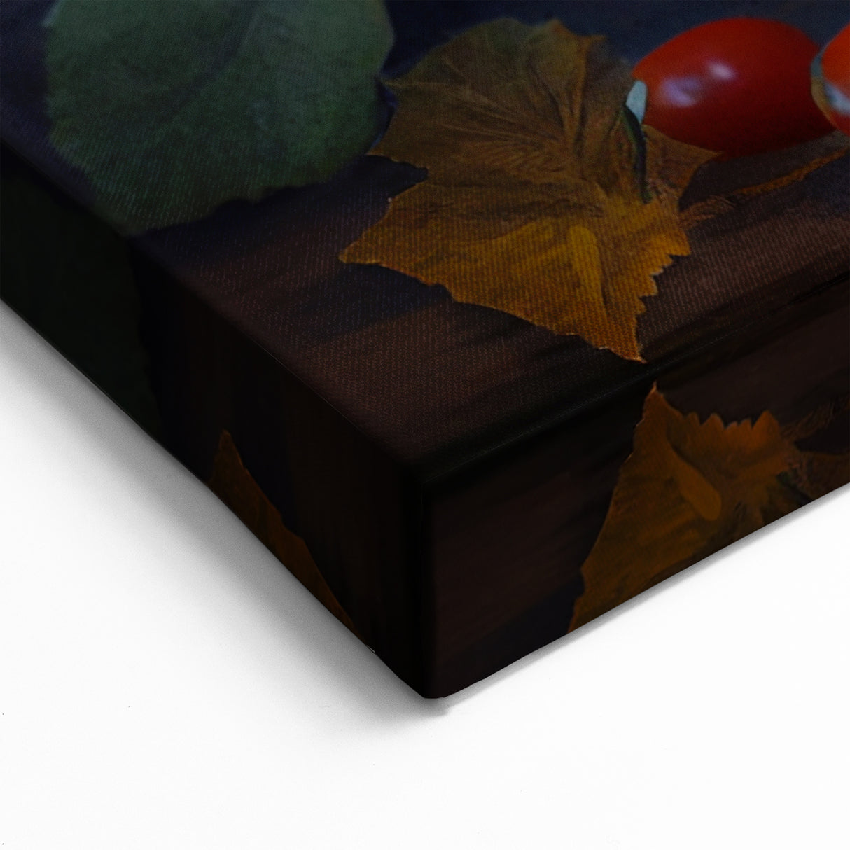 Tomato Treasure Chest Art – Rustic Kitchen Still Life Wall Print