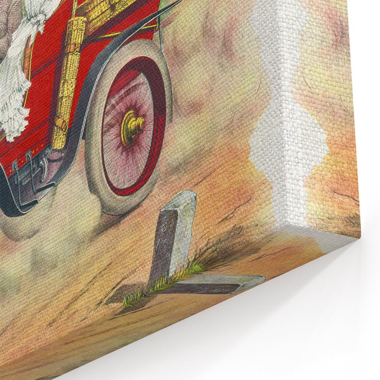 Old-World Road Trip Poster – Vintage Classic Travel Art